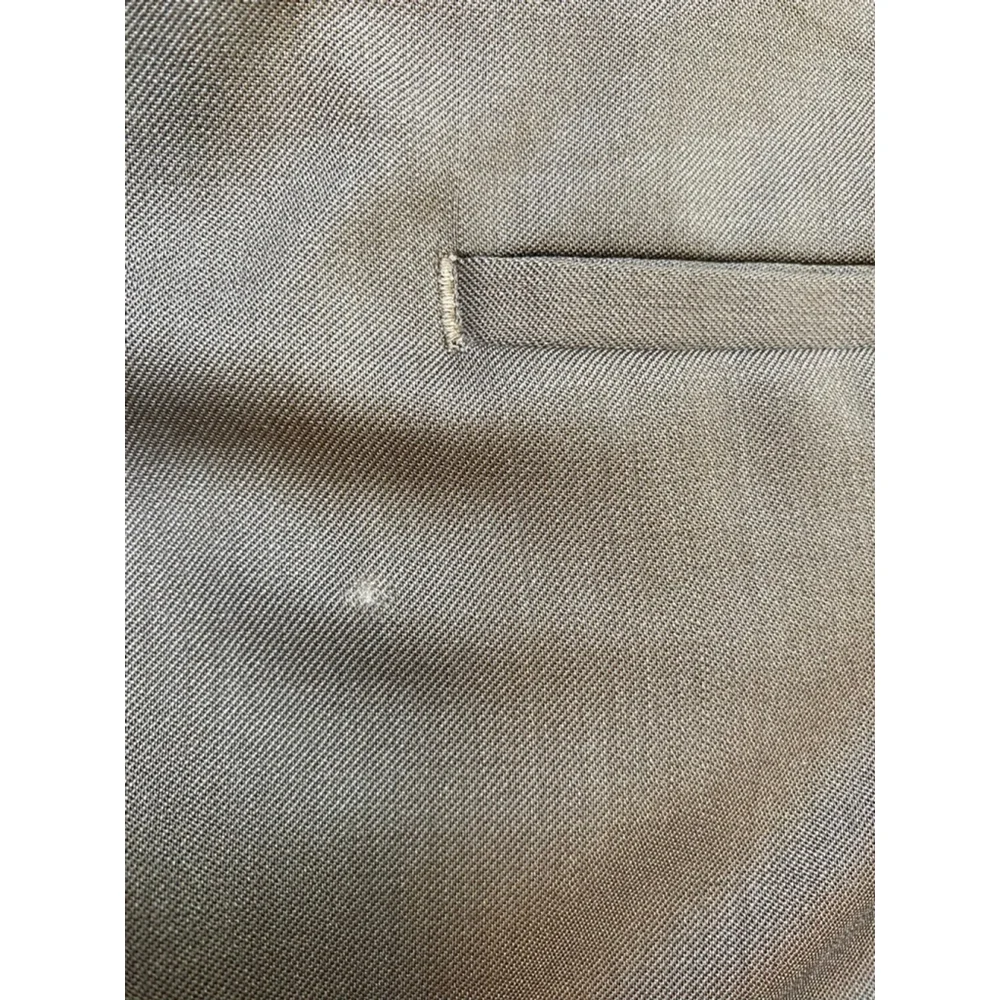 JOSEPH ABBOUD Dress Pants Mens 36R Brown 100% Wool Vintage Classic Business